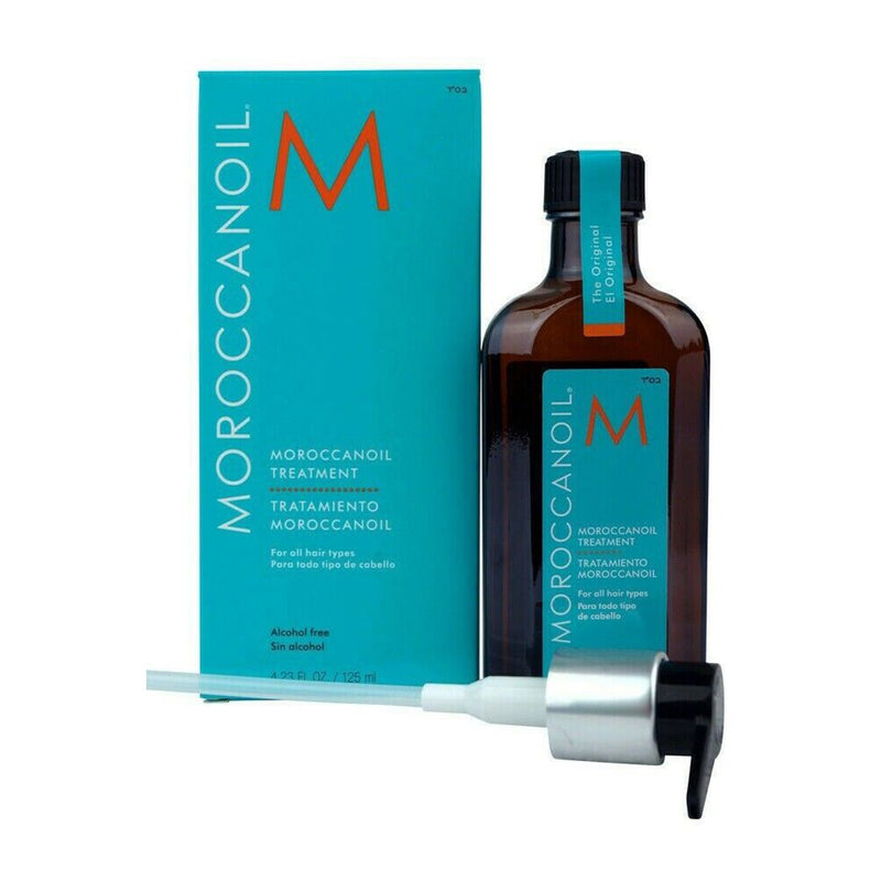 Argan Oil Hair Treatment for Smooth, Shiny & Frizz-Controlled Hair – 3.4 fl oz / 100 ml with Pump