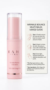 Wrinkle Care Multi Balm Stick – Hydrating Facial Serum for Smooth, Radiant-Looking Skin, 9 g