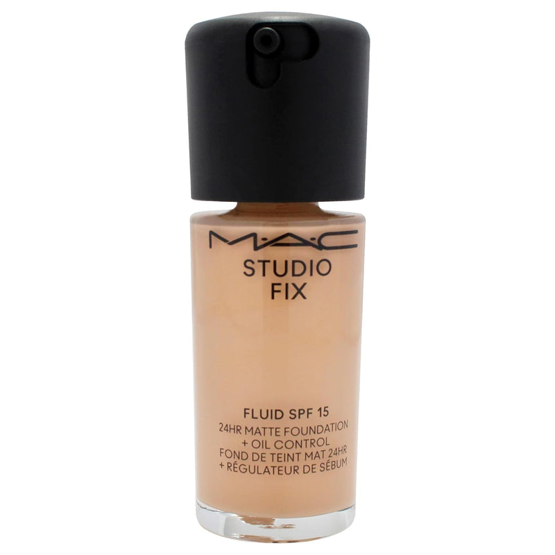 Matte Liquid Foundation SPF 15 – 24-Hour Wear, Oil Control, NC27 Shade, 1 oz