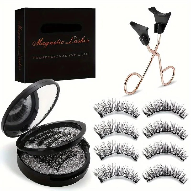 Magnetic False Eyelashes For Easy Beauty