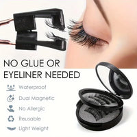 Magnetic False Eyelashes For Easy Beauty