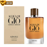 Absolu Parfum Spray for Men – Luxury Cologne – 100 ml (3.4 fl oz)
