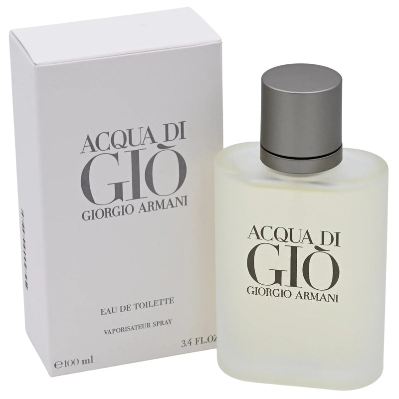 Acqua Di Gio Eau de Toilette Spray for Men – Classic Cologne – 100 ml (3.4 fl oz)