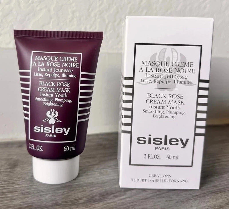 Black Rose Hydrating Cream Face Mask for Radiant, Smooth & Youthful-Looking Skin – 2 oz / 60 ml