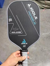 16mm Black Carbon Fiber Pickleball Paddle – Textured Surface for Control and Power