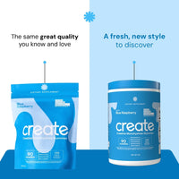 Creatine Gummies 1.5g for Strength, Focus & Endurance, Vegan Blue Raspberry, 90 Count