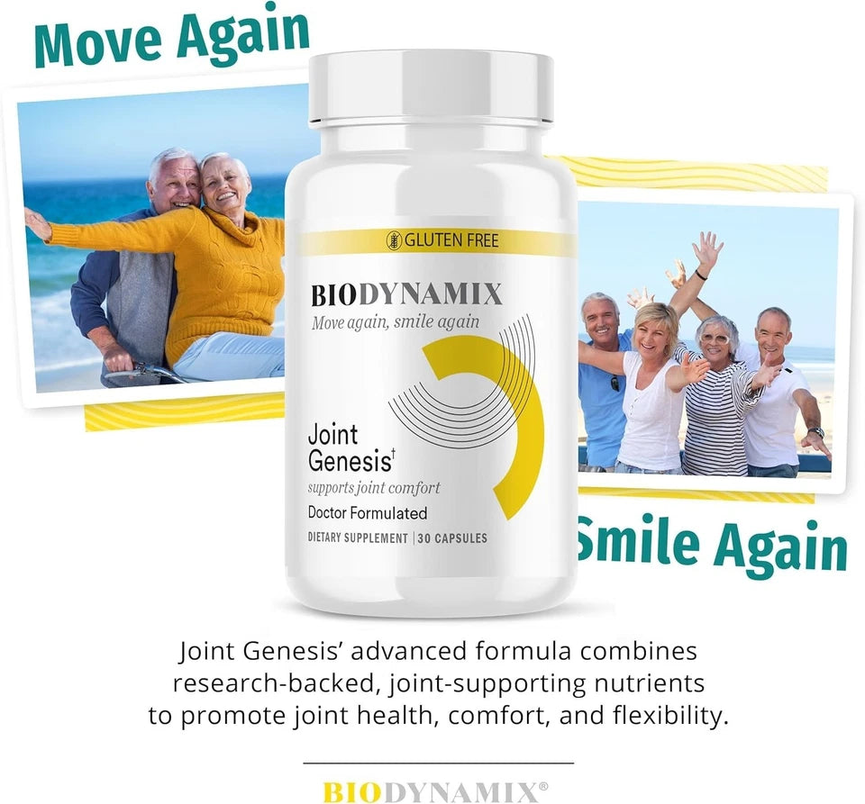 Advanced Joint Support Dietary Supplement – 30 Capsules, Daily Joint Wellness Formula