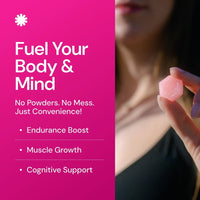 Creatine Monohydrate Gummies – Watermelon Flavor, 90 Gummies, 30 Servings