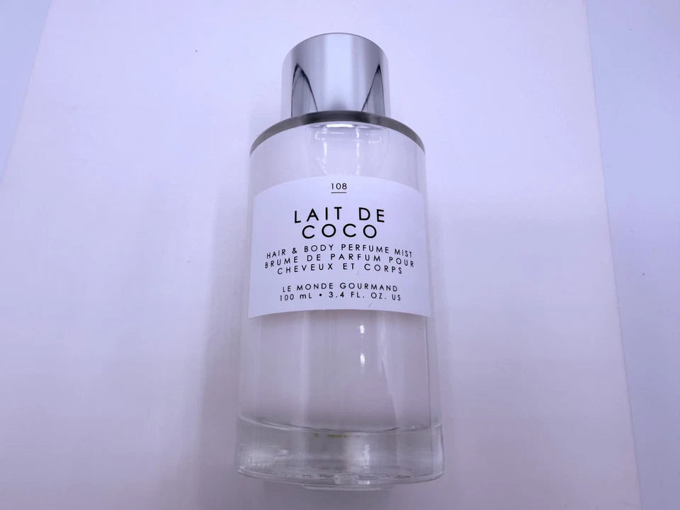Coconut Milk Hair & Body Eau de Toilette Fragrance Spray – 100 ml / 3.4 fl oz