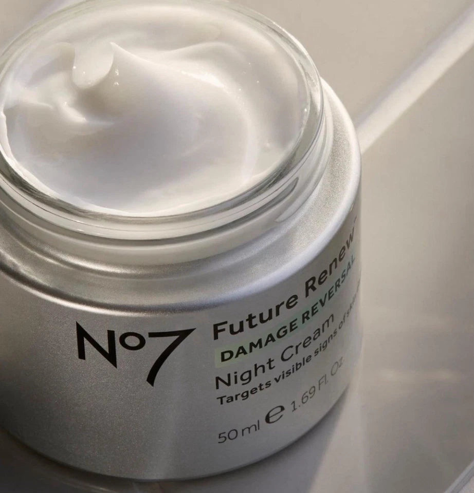 Future Renew Damage Reversal Night Face Cream – Moisturizing Anti-Aging Skincare, 1.69 oz / 50 ml