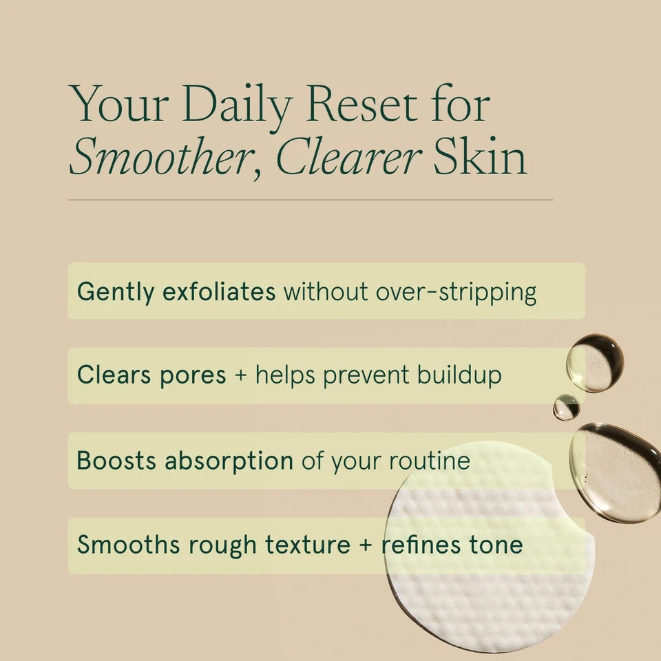 Exfoliating Facial Toning Pads for Smooth, Radiant Skin – 60 Count