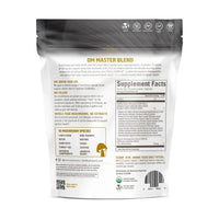 Organic Mushroom Superfood Blend Powder – 10 Mushroom Complex, Daily Wellness Supplement, 80 Servings