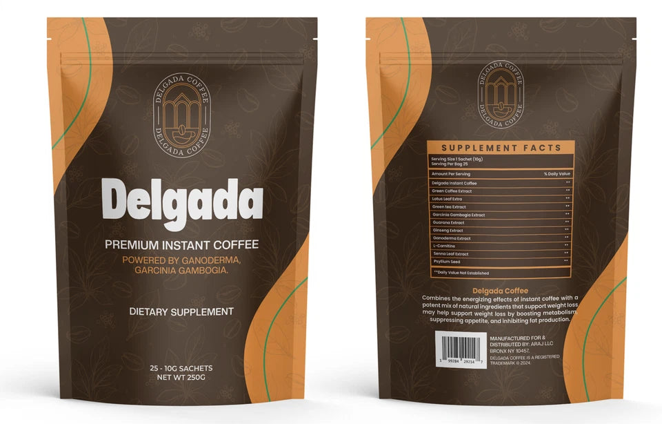 Premium Instant Coffee with Reishi Mushroom Extract – Ganoderma Lucidum Coffee Blend