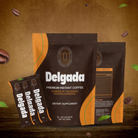 Premium Instant Coffee with Reishi Mushroom Extract – Ganoderma Lucidum Coffee Blend