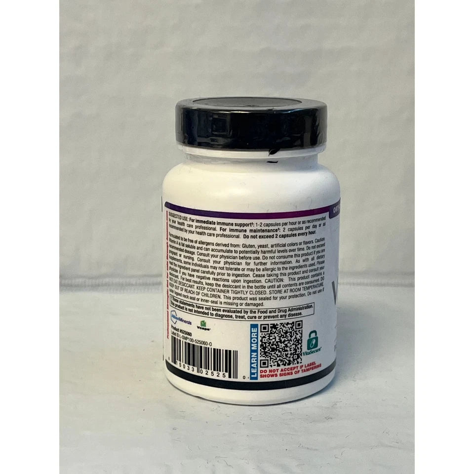 Immune Support Dietary Supplement – 60 Capsules, Daily Wellness Formula
