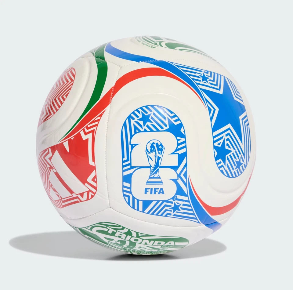 2026 World Cup Trionda Club Soccer Ball – Size 5, Multicolor