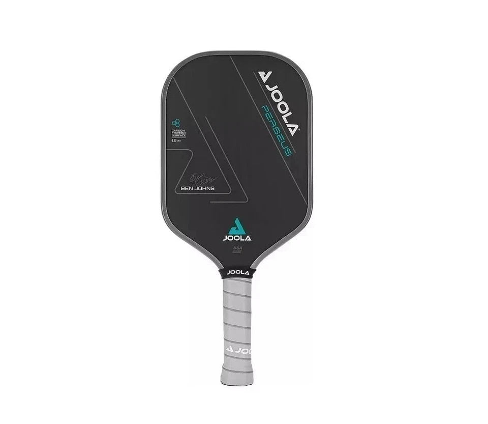 16mm Black Carbon Fiber Pickleball Paddle – Textured Surface for Control and Power