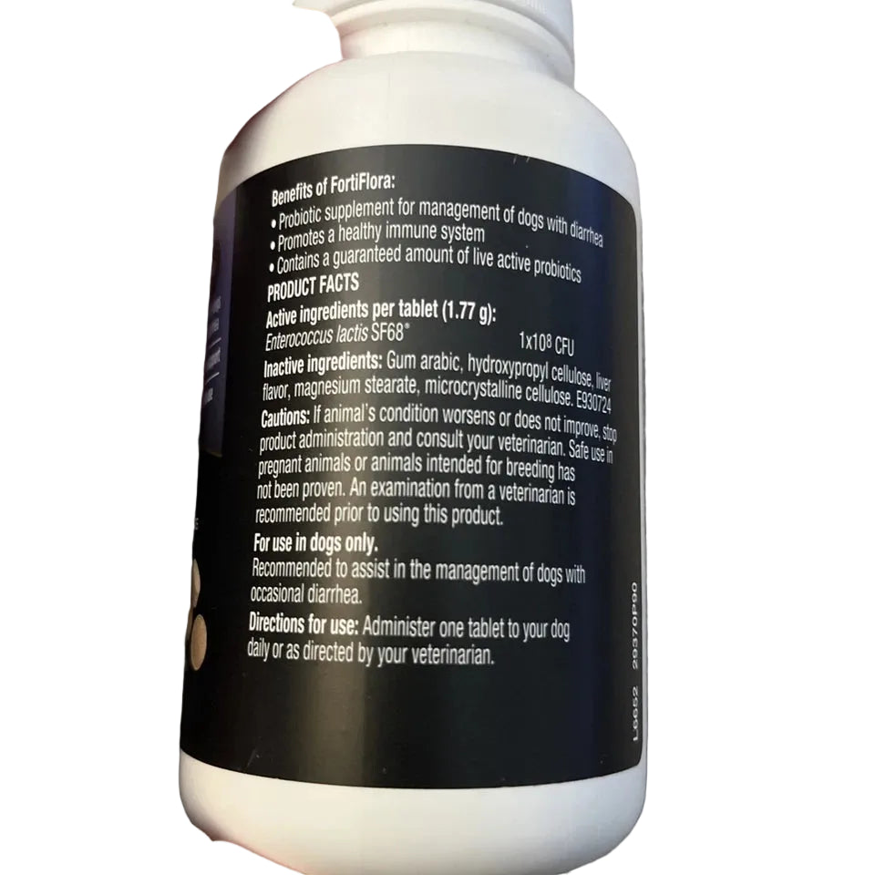 Chewable Probiotic Supplement for Dogs, Digestive Support, 45 Tablets