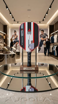 16mm Red Carbon Fiber Pickleball Paddle – USAP Approved, New Sealed