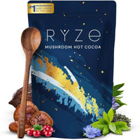 Mushroom Hot Cocoa Sleep Powder with Melatonin & Reishi – Vegan, 20 Servings