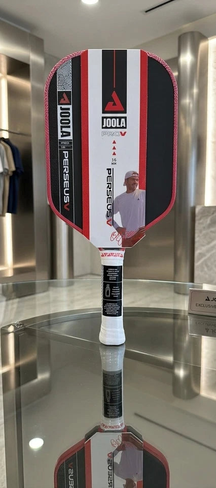 16mm Red Carbon Fiber Pickleball Paddle – USAP Approved, New Sealed