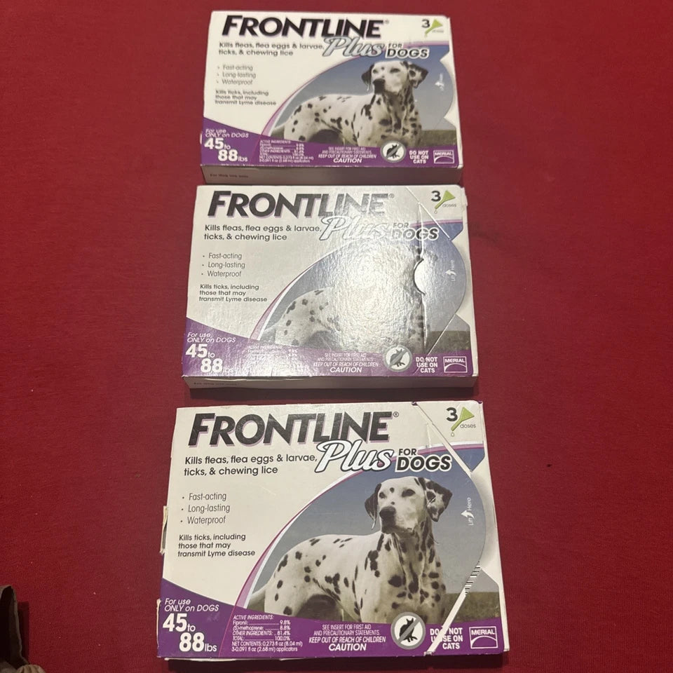 Flea and Tick Treatment for Large Dogs 45–88 lbs, 6 Doses, 6-Month Supply