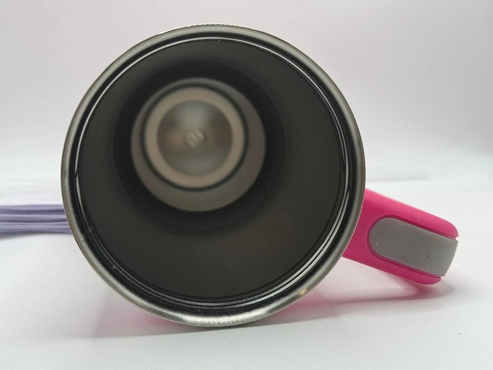 Hot Pink 40oz Insulated Stainless Steel Tumbler with Lid and Straw – Character Design