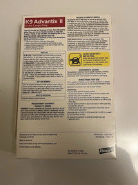 Flea, Tick & Mosquito Prevention for Dogs 21–55 lbs, 6 Monthly Doses